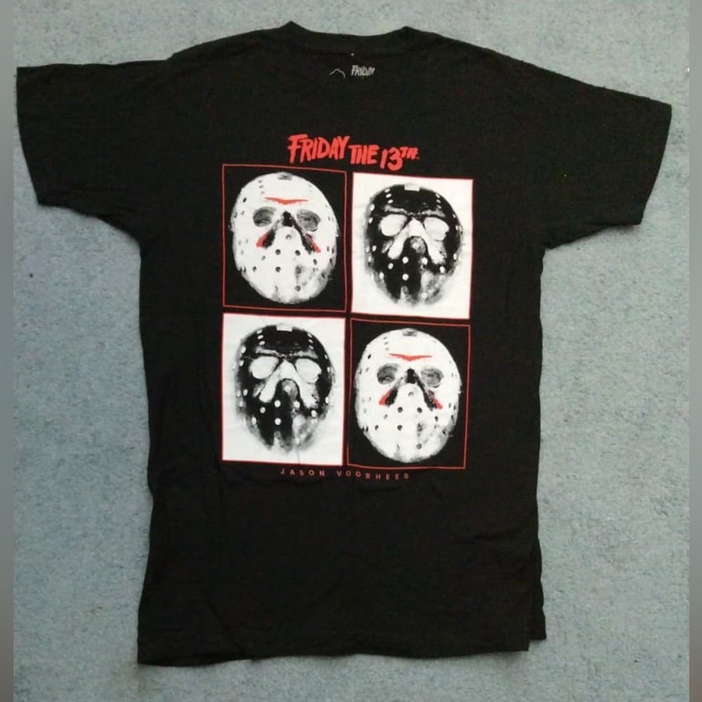 Friday the 13th Black Graphic Tee - Jason Voorhees